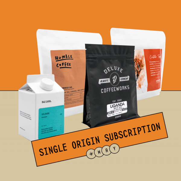 Single Origin Coffee Subscription, Coffee Subscription, Not Bad Coffee, Specialty Coffee Subscription, Mikro Coffee, Humble Coffee Roastery, Seam Coffee, Deluxe Coffeeworks