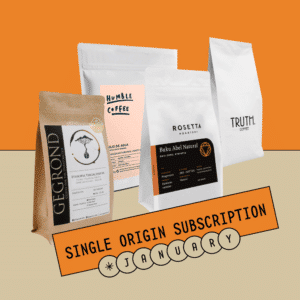 Single Origin Coffee Subscription, Coffee Subscription, Not Bad Coffee, Specialty Coffee Subscription, Gegrond Coffee, Rosetta Coffee Roastery, Humble Coffee, Truth Coffee